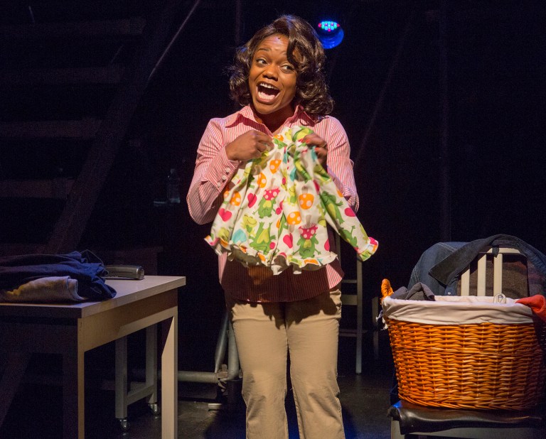   This publicity photo released by Karen Greco PR shows Kenita Miller in a scene from the musical 