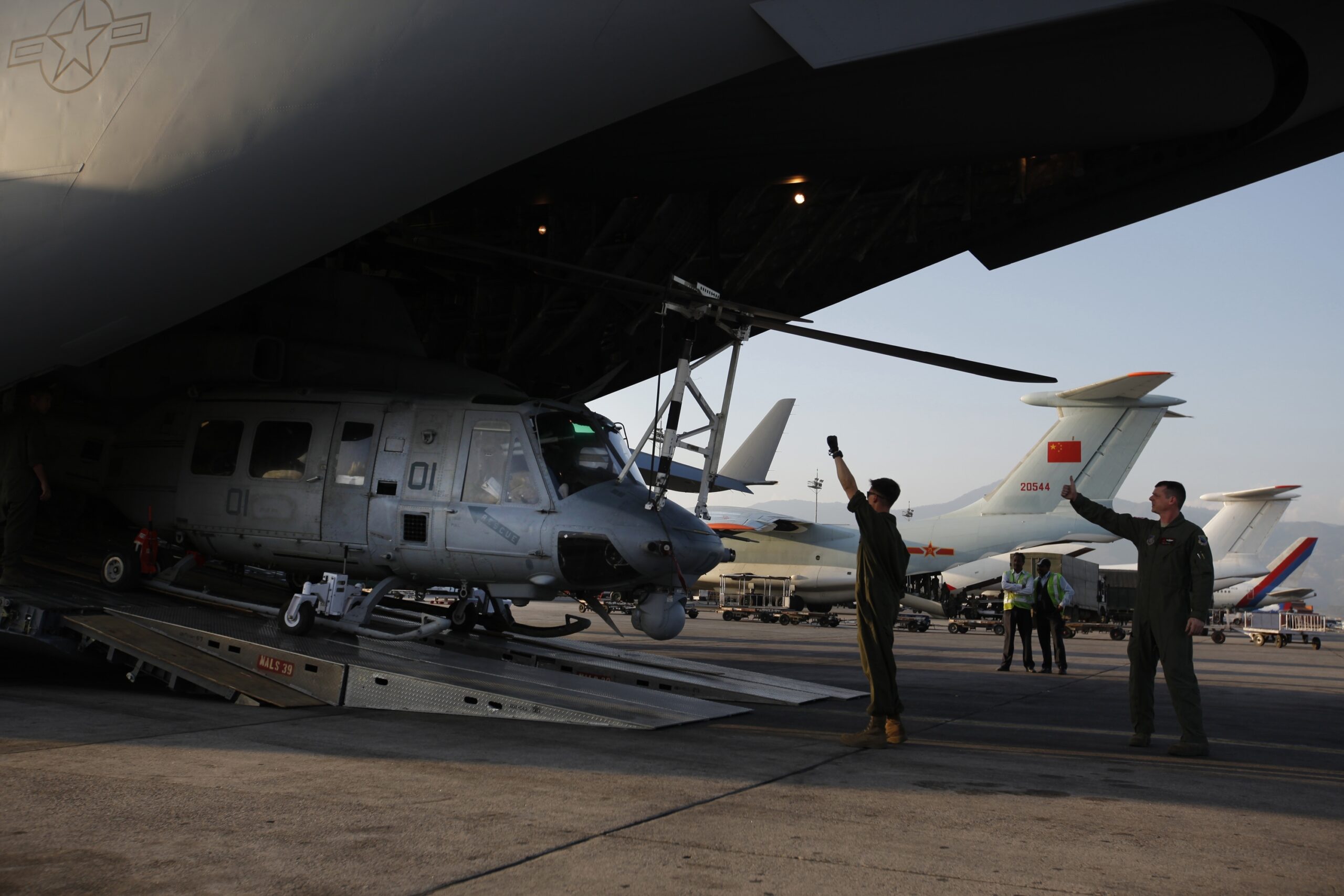 Pentagon: No confirmation yet missing Marine helicopter found