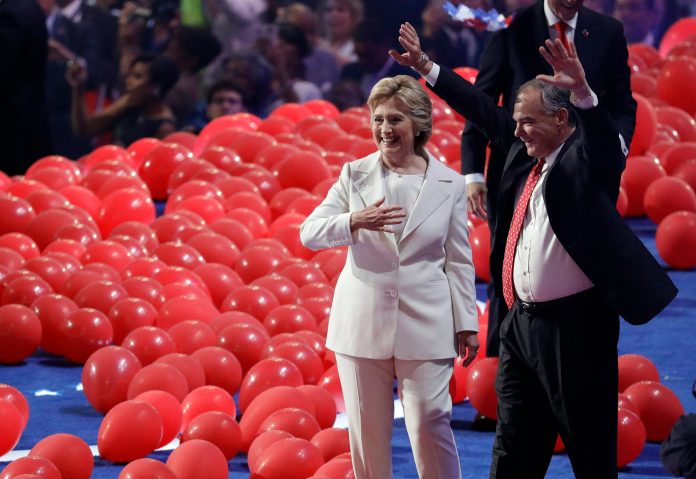 The Clinton campaign strategy is to re-assemble Obama's 51 percent 2012 coalition. (AP Photo/John Locher)