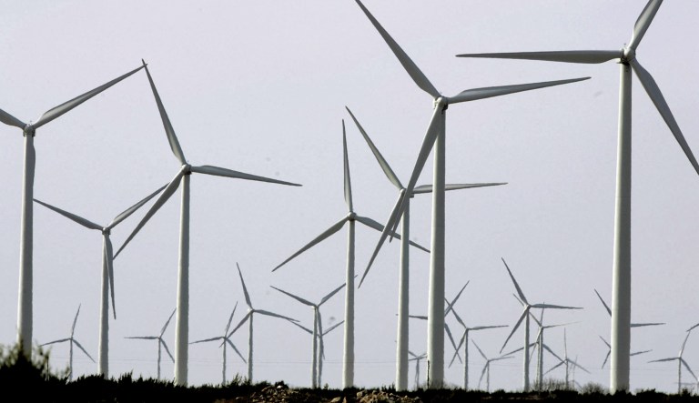 That gap in electricity generation is projected to be filled by wind farms in the Texas energy grid known as ERCOT, according to an analysis. (AP Photo/LM Otero, file)