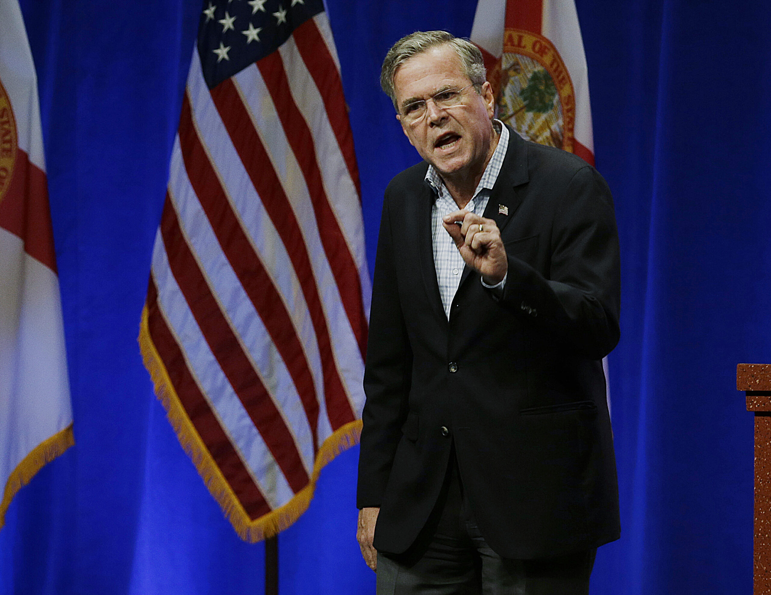 Bush slams Clinton for saying ISIS is not ‘an American fight’