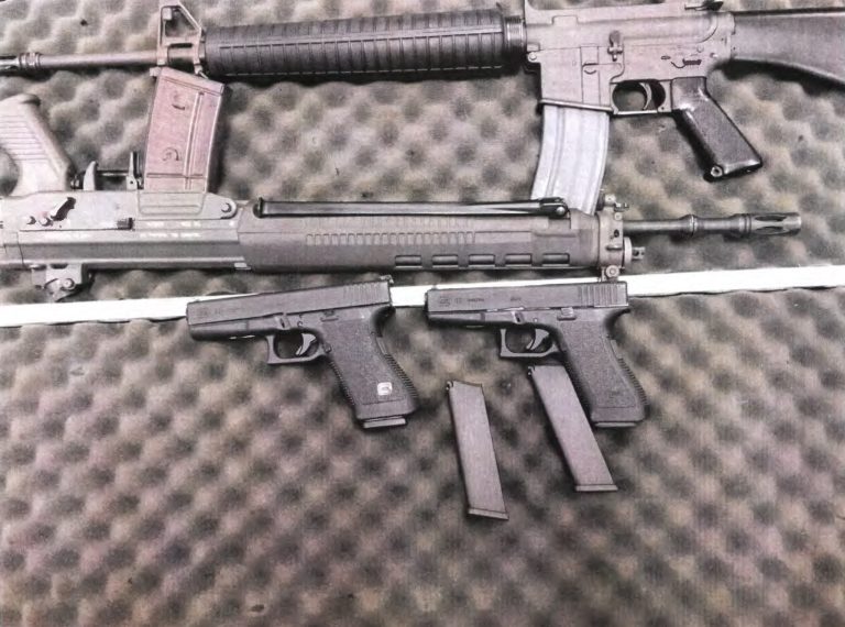 Alexander Ciccolo of Adams, Mass., had bought two pistols and two rifles from an undercover agent. (Image courtesy Department of Justice)