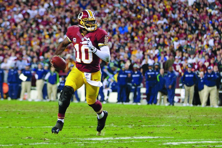 Evan Vucci/AP
The status of quarterback Robert Griffin III's knee could color everything the Redskins do in the offseason.
