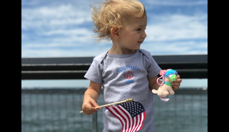 On Wednesday afternoon, the American Civil Liberties Union posted an innocuous picture of a baby in a 