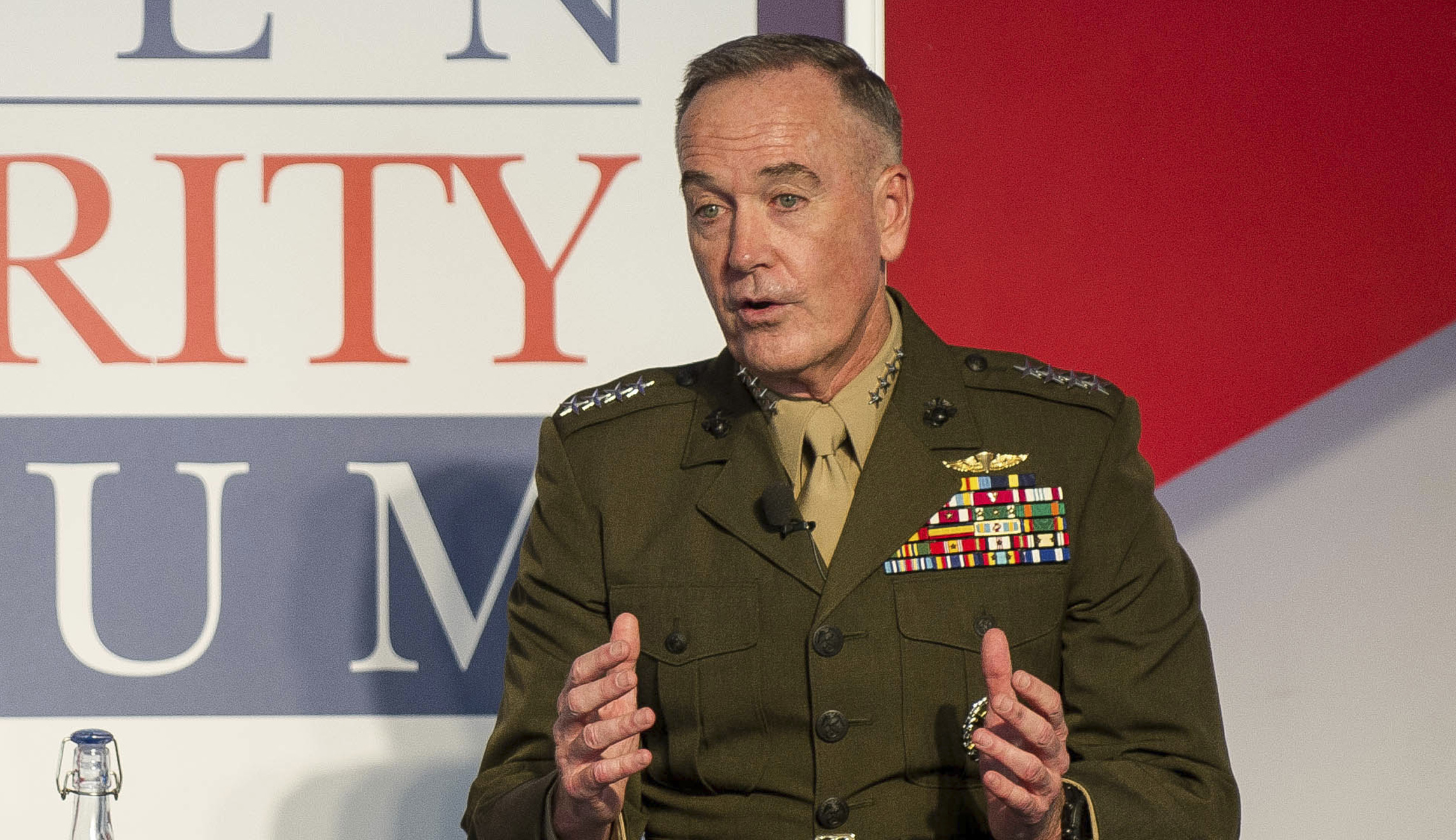 Top US general says no change to military transgender policy until leaders issue guidance