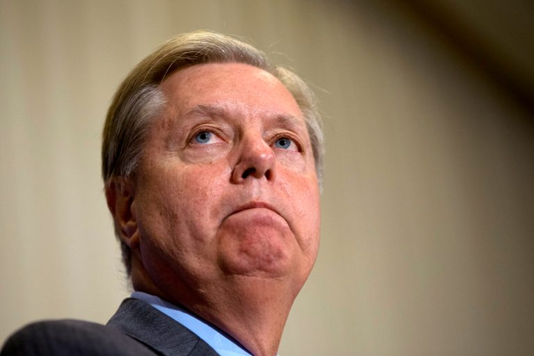 Sen. Lindsey Graham suspended his campaign in the 2016 presidential race on Monday. (AP Photo/Jacquelyn Martin)