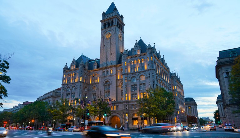 The hotel will be located just a few blocks away from Trump International Hotel. (AP Photo/Pablo Martinez Monsivais)