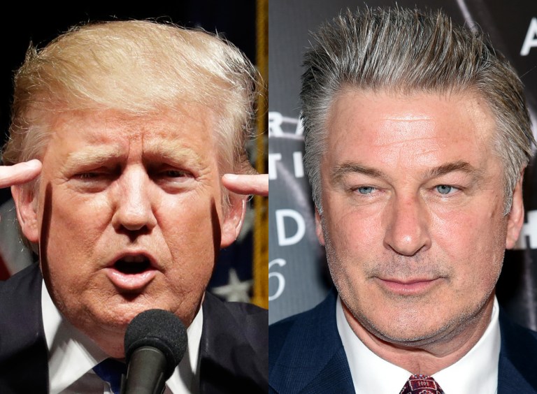 Periodically over several months, Trump has expressed his disapproval of Alec Baldwin's mainly unflattering portrayal of him, dating back to when he was a candidate for president. (AP Photos)