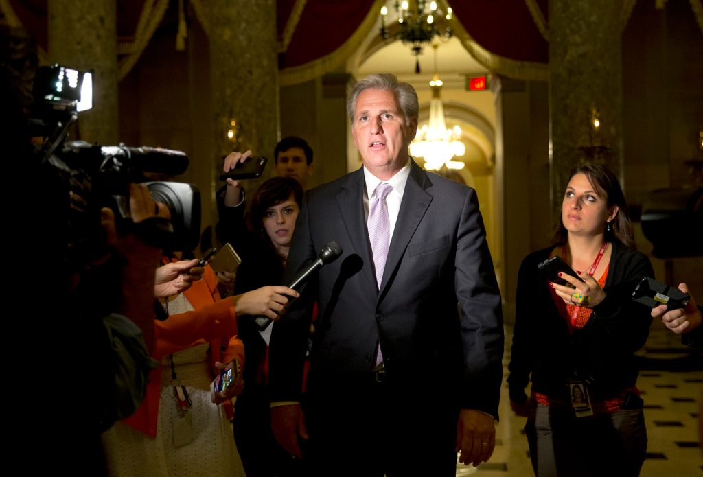 McCarthy fired up, wants cuts in debt ceiling deal
