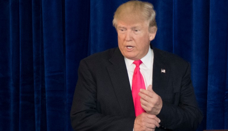 Senate Republicans made a collective decision in January to prevent Trump from making any recess appointment to his administration. (AP Photo/Evan Vucci)