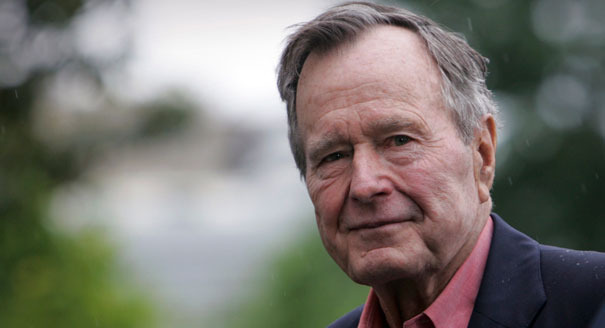 Former President George H.W. Bush. AP Photo