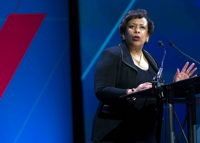 Attorney General Loretta Lynch claims the latest plan to close Guantanamo Bay violates the rules of the criminal justice system. (AP Photo/Cliff Owen)