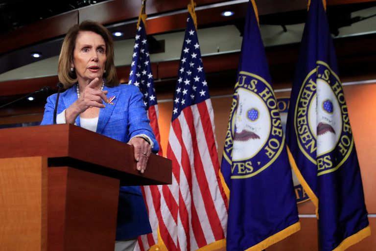 Pelosi's personal favorability ratings are underwater in nearly a dozen seats where vulnerable Republicans are running for re-election. (AP Photo/Manuel Balce Ceneta)