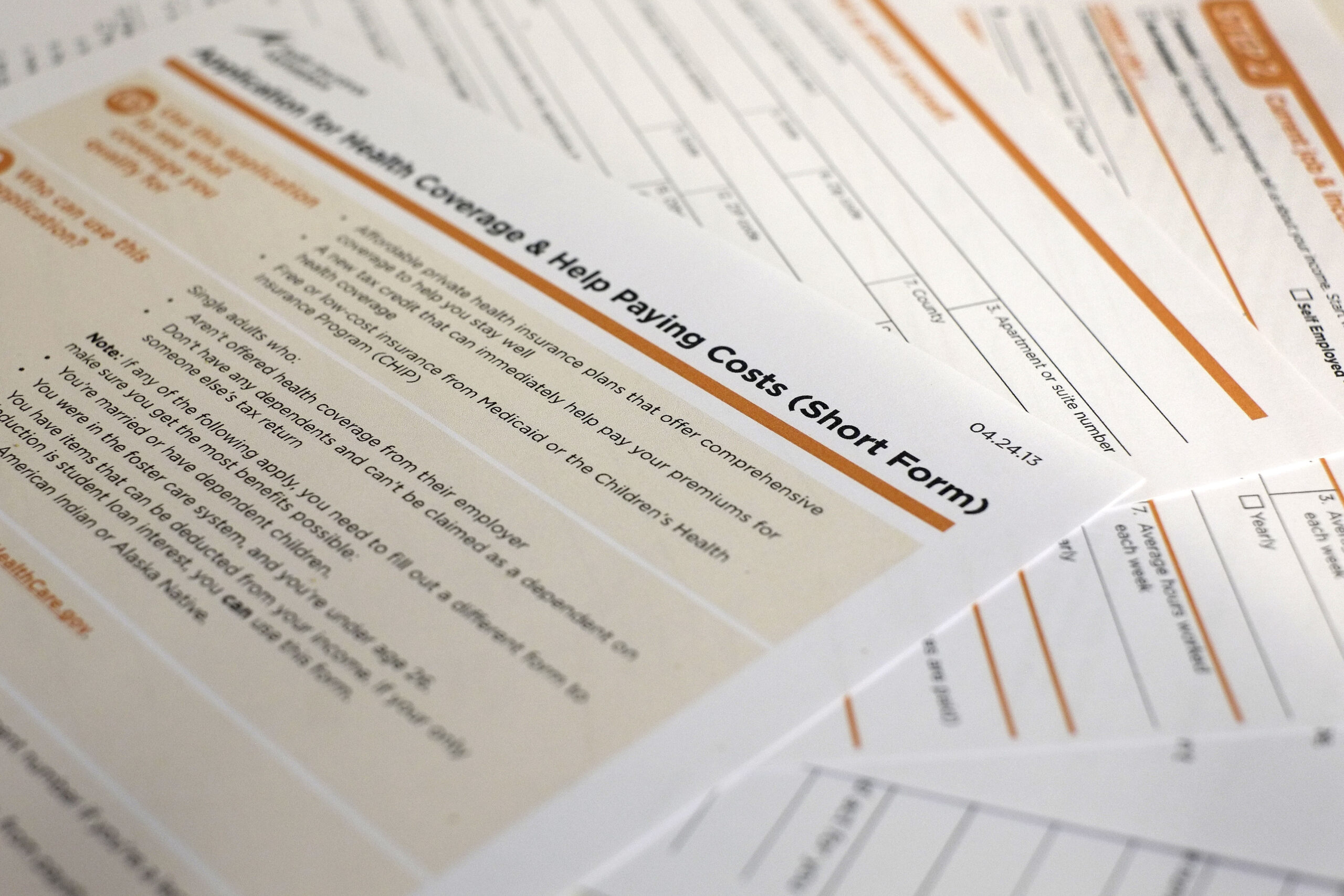 Applying for health insurance? Homework involved