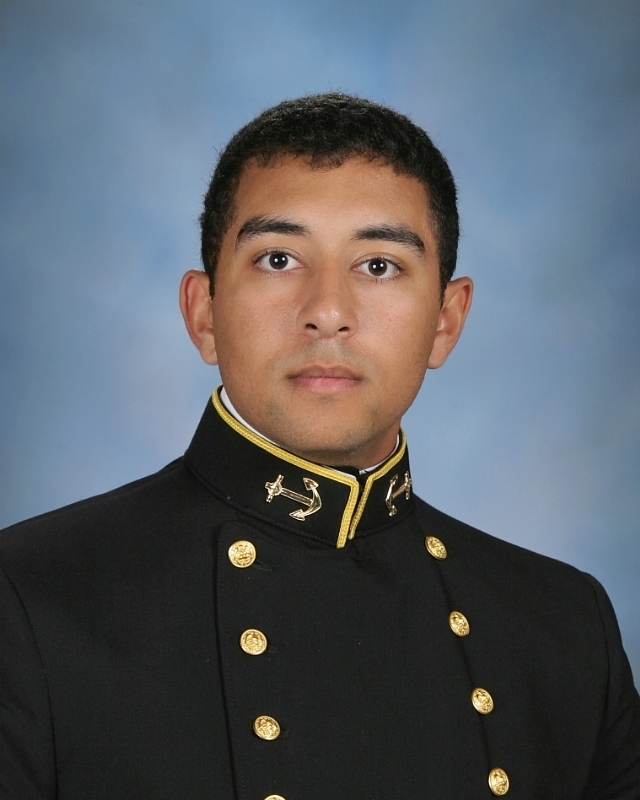 In this undated image provided by The U.S. Naval Academy shows, Midshipman Max Allen, of Chesterfield, Va. The Naval Academy announced, Tuesday, Feb. 18, 2014, that Allen died in a car crash on the campus over the weekend. He was 25. (AP Photo/The U.S. Naval Academy)
