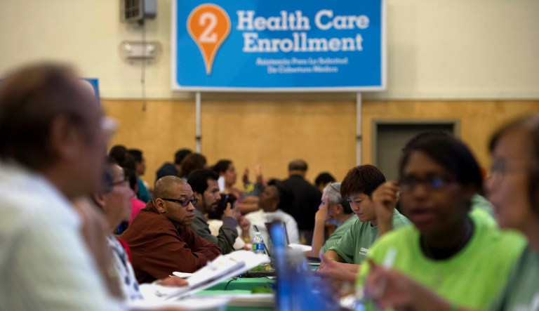 Obamacare's health insurance tax, which has been delayed in the past, hits insurance companies with a 4-6 percent tax on every plan sold. (David Paul Morris/Bloomberg)