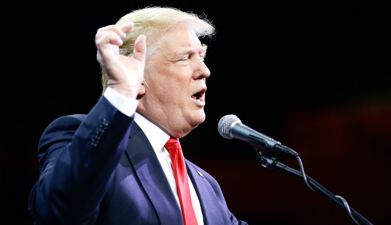 The Trump administration has said Trump didn't say anything inappropriate to the Russians during last week's meeting. (AP Photo/Chris Carlson)