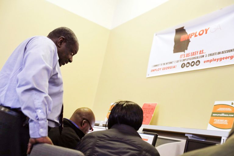 Private-sector forecasters polled by Bloomberg thought there would be 190,000 new jobs. (AP Photo/David Goldman)