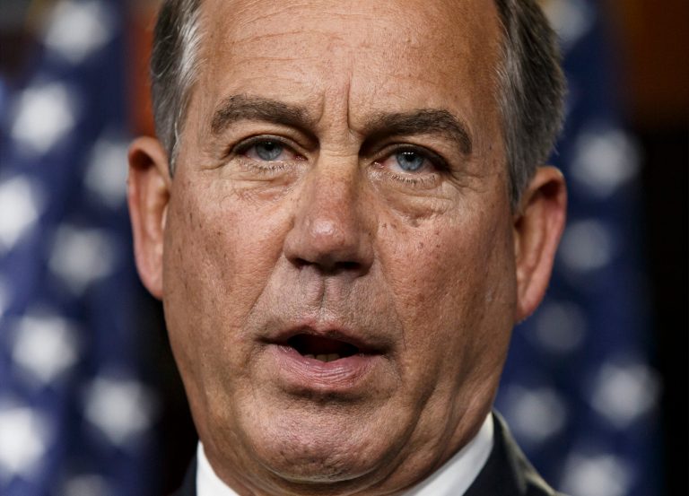 House Speaker John Boehner called on President Obama to send the National Guard to the U.S.-Mexico border to help push back a surge of illegal immigrants -- many of them children -- from Central America. (AP/J. Scott Applewhite)