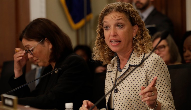Congress must censure Wasserman Schultz for knowingly placing our national security at risk and to send a message that unprofessional behavior won't be tolerated. (AP Photo/Jacquelyn Martin, File)