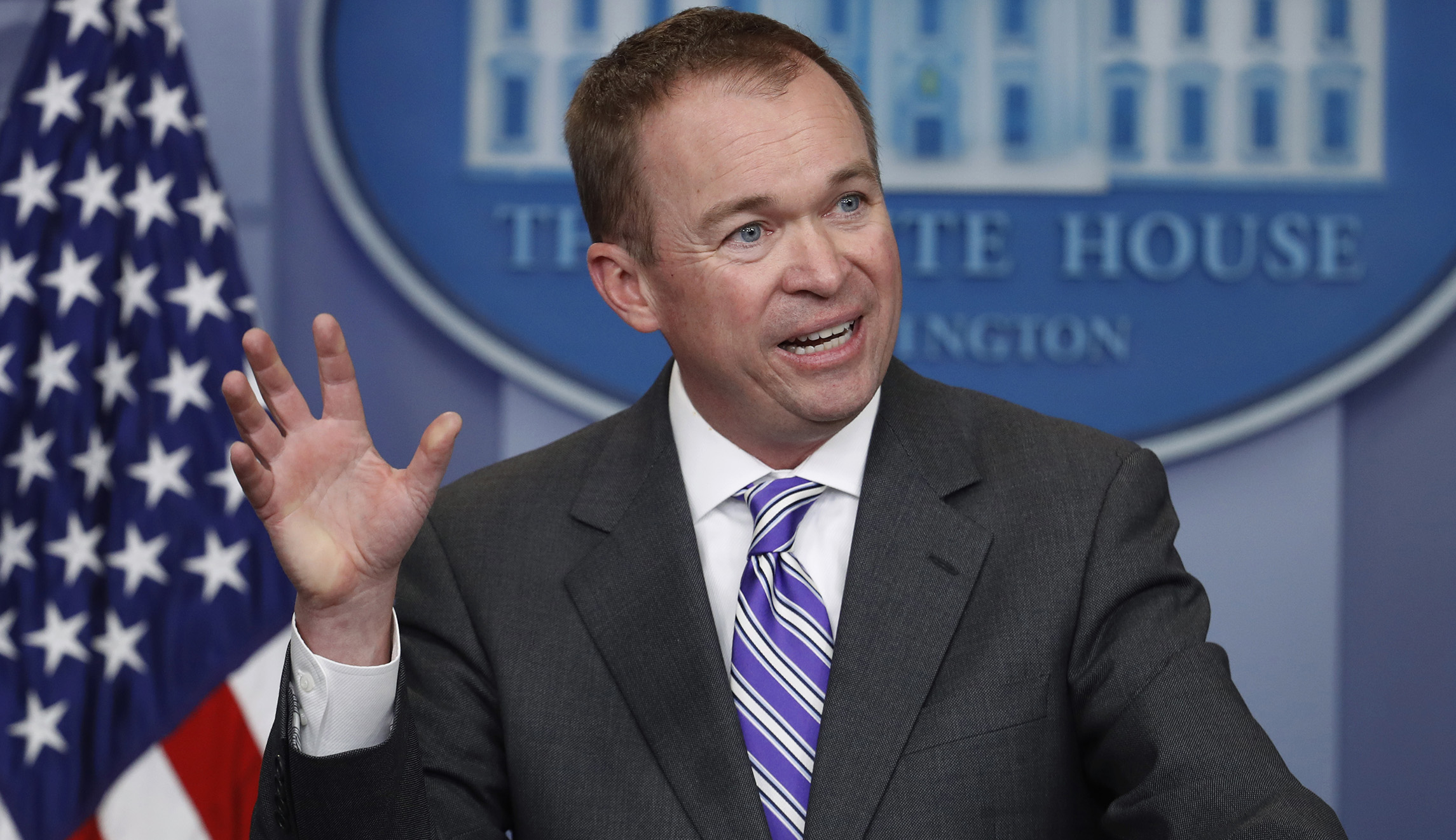 John Thune: Mick Mulvaney will be in charge of the Consumer Financial Protection Bureau