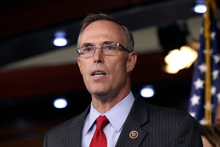 Rep. Jared Huffman, D-Calif., and his colleagues, along with civil rights activists, say exceptions to the visa waiver program still don't offer Americans who are also citizens of one of those four countries enough protection. (AP Photo/Lauren Victoria Burke)