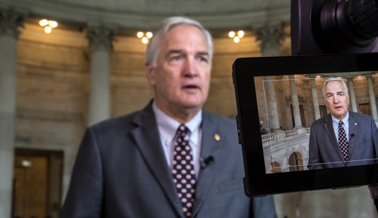 Strange was appointed in February to fill the current attorney general's former seat and has become an ally to the Senate majority leader.