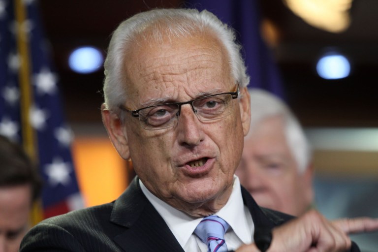 Rep. Bill Pascrell, D-N.J., seeks to have Treasury force Trump to cough up tax returns. (AP Photo/Lauren Victoria Burke)