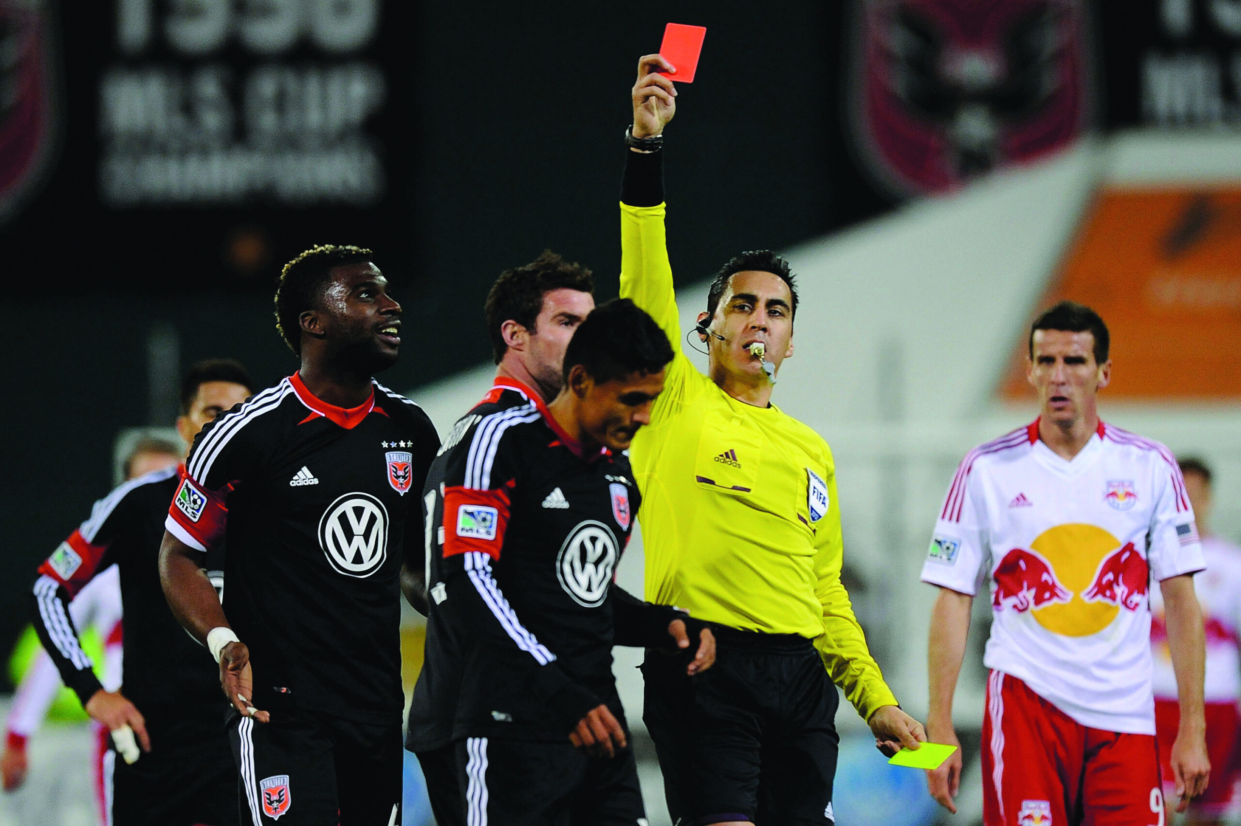 D.C. United sees red, forcing a change