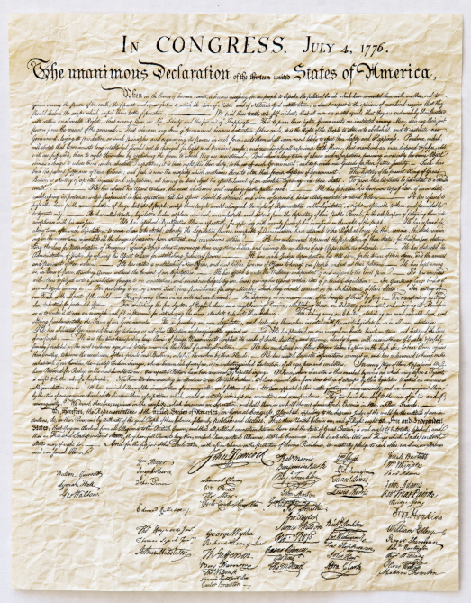 Declaration of Independence (Thinkstock Image)
