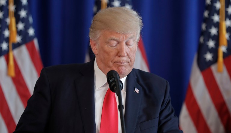 What millennial would want to associate with conservatism when they see the de facto face of conservatism refuse to flatly condemn the alt-right. (AP Photo/Pablo Martinez Monsivais)