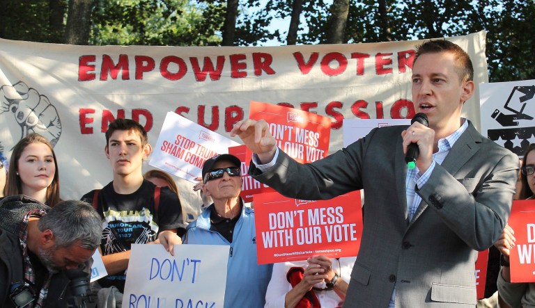 Failed Missouri Senate candidate Jason Kander has proposed that Democrats could actually win in red states by going bolder and unapologetically embracing authentic progressivism. (AP Photo/Holly Ramer).