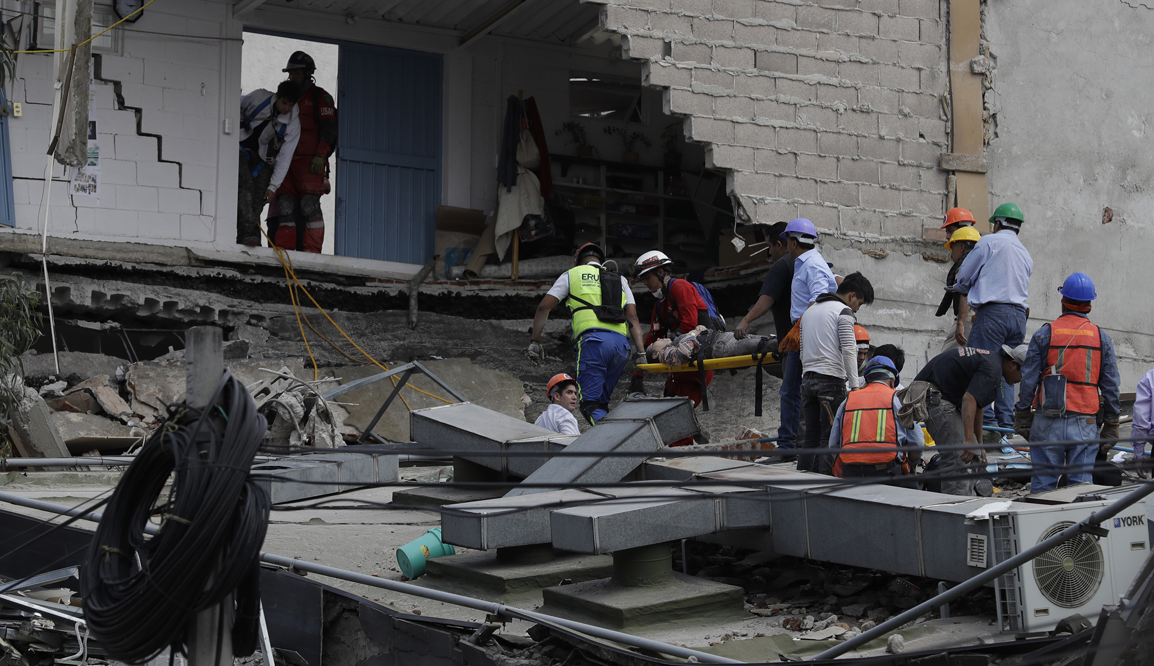 Watch: 7.1 magnitude earthquake rocks buildings across Mexico City
