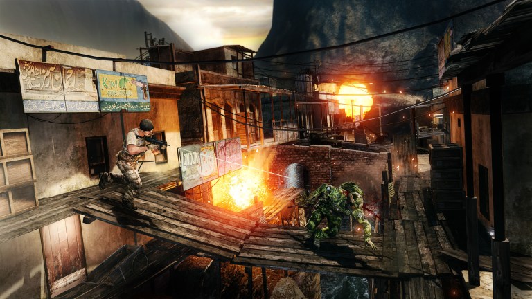   This undated publicity photo released by Electronic Arts Inc. shows the downloadable 