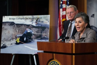 The deal to send money to Flint, Mich., is now included in the Water Resource Development Act of 2016, introduced Tuesday by Sens. Jim Inhofe and Barbara Boxer. (Greame Jennings/Examiner)