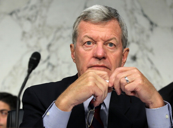 WASHINGTON, DC - SEPTEMBER 13:  U.S. Sen. Max Baucus (D-MT) listens during a hearing before the Joint Deficit Reduction Committee, also known as the supercommittee, September 13, 2011 on Capitol Hill in Washington, DC.  (Photo by Alex Wong/Getty Images)