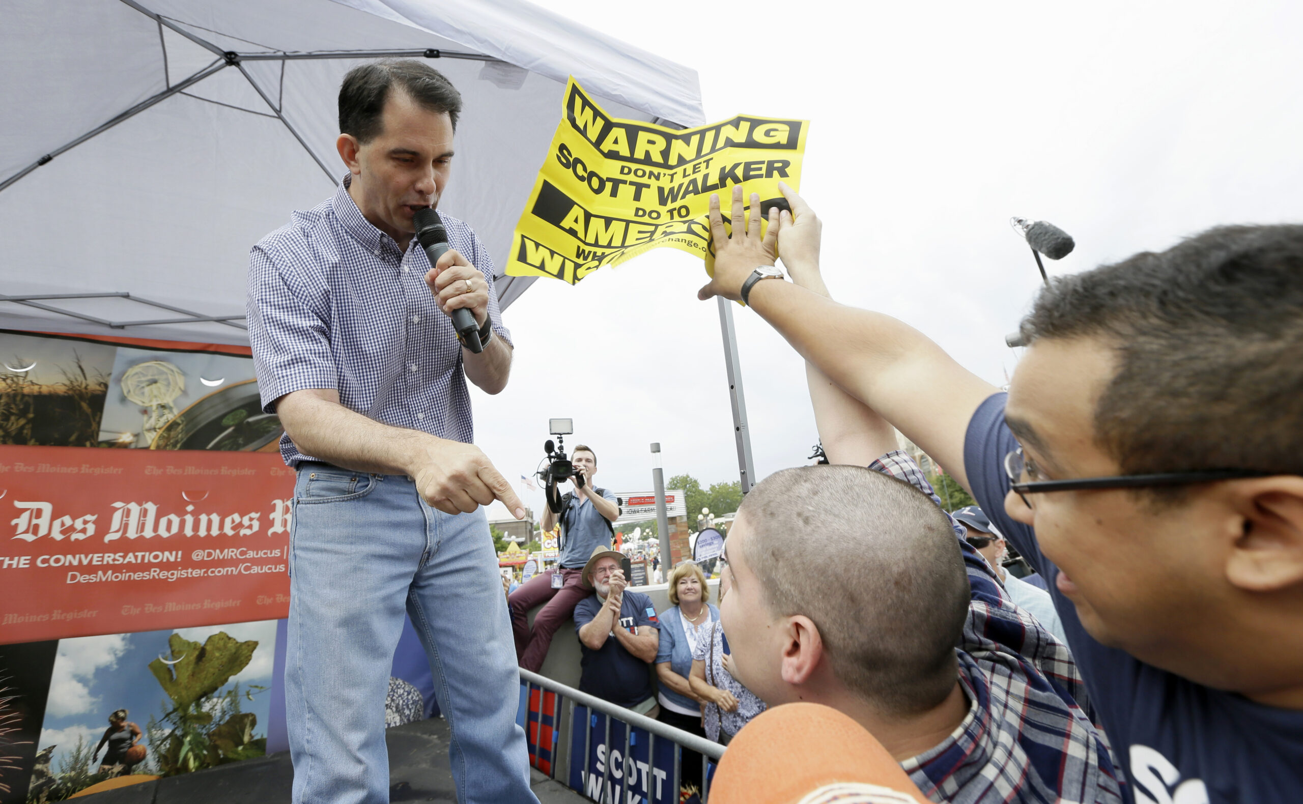 Scott Walker: ‘I’m angry’ at the GOP