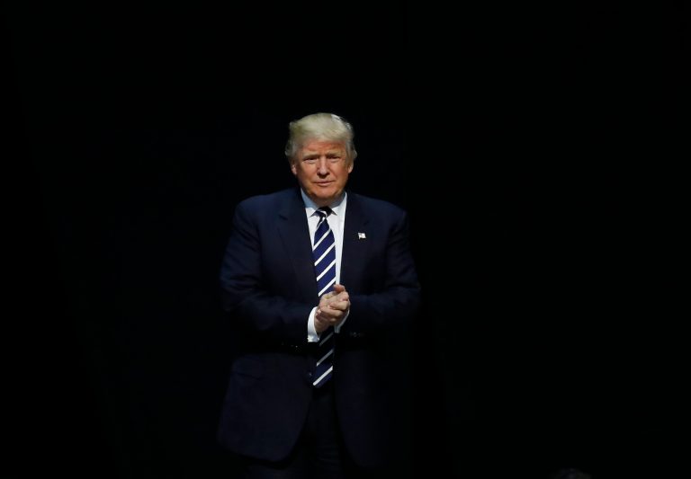 Donald Trump is mad online. (AP Photo/Paul Sancya)