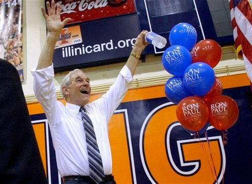 Ron Paul leads Gingrich in Illinois by over 12,000