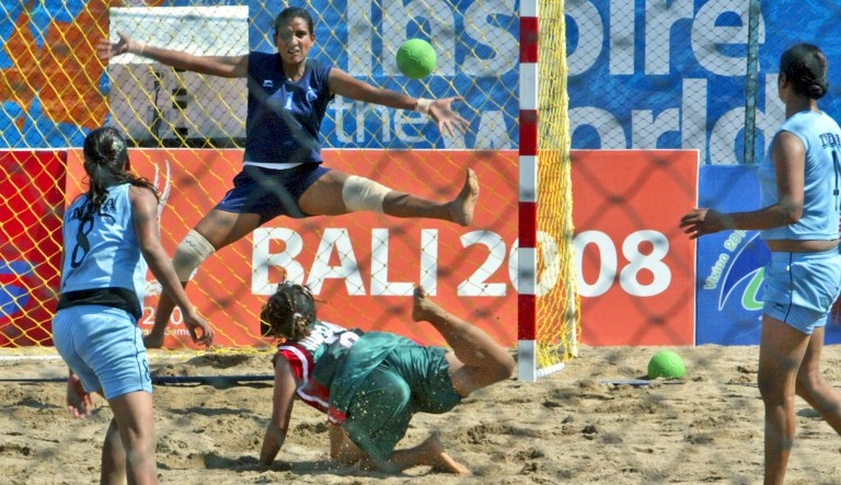 Norway women’s beach handball team fined for wearing shorts instead of bikini bottoms