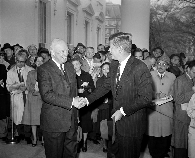 How was William F. Buckley to know then that history would judge John F. Kennedy and Dwight Eisenhower correct, and Buckley too rash, in relation to war and the Soviet Union? (AP Photo)