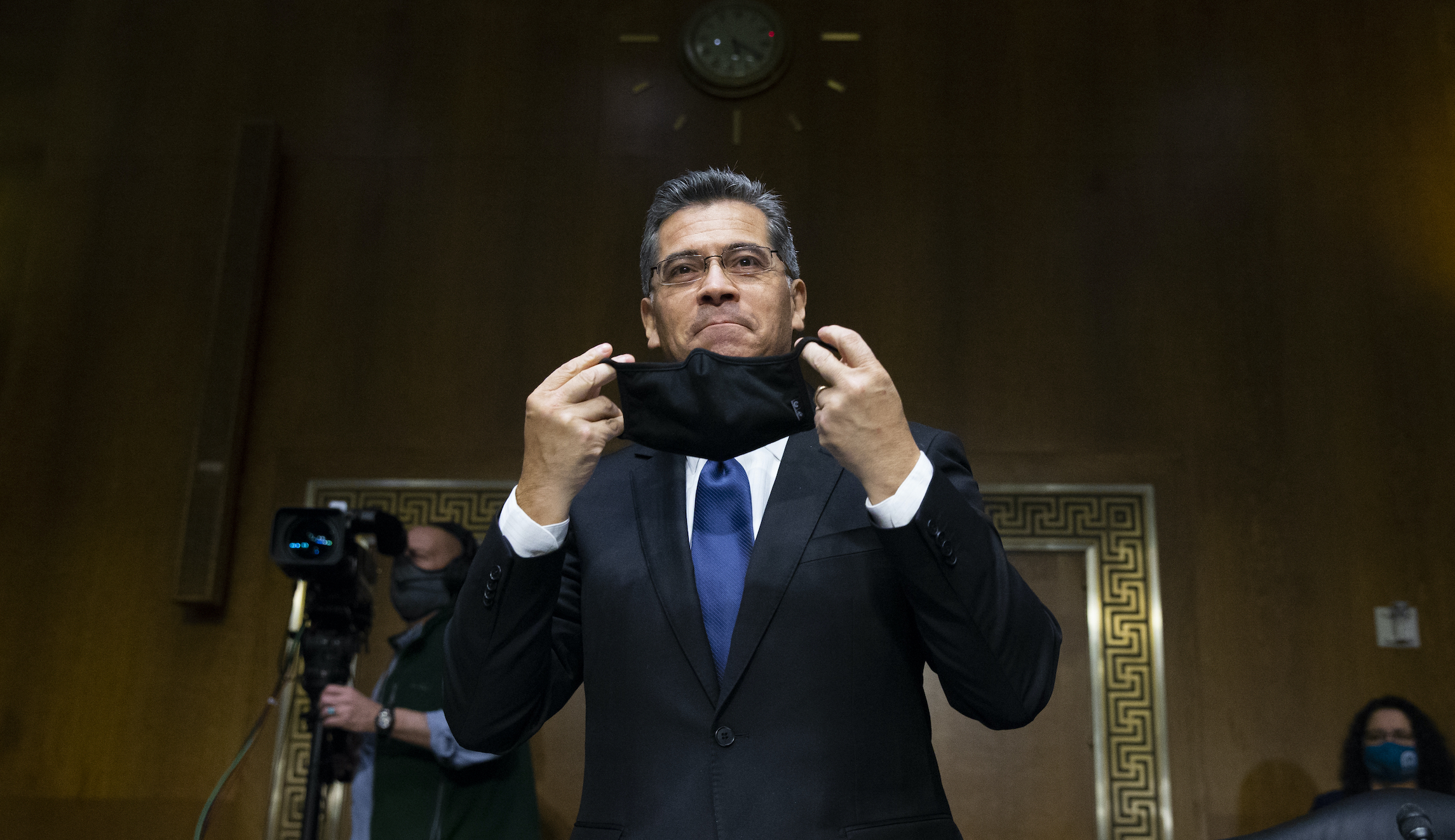Republican Collins votes with Democrats to advance Becerra nomination for HHS secretary