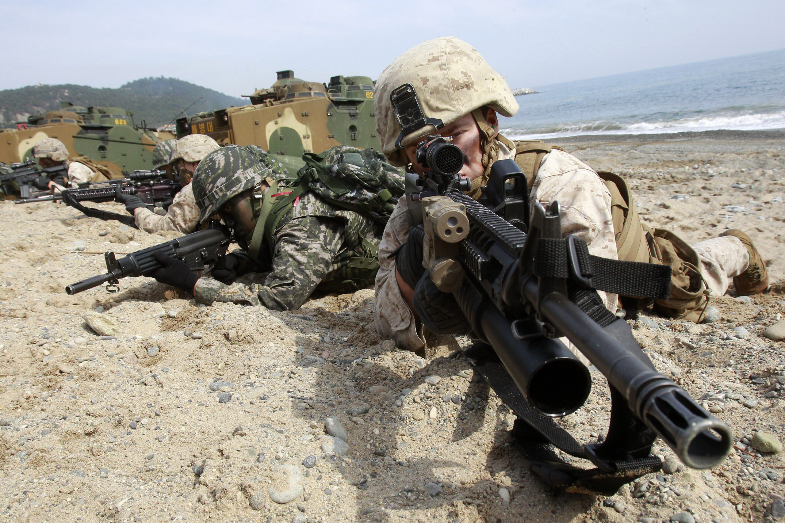 SKorea fires shells at NKorean waters after drills