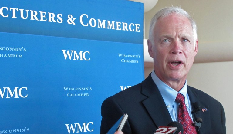 Sen. Johnson demanded more information about how the Office of Personnel Management decided to allow members of Congress and their staffs to buy health insurance plans on the small business exchange in Washington, D.C., and to let the federal government subsidize those plans. (AP Photo/Scott Bauer)