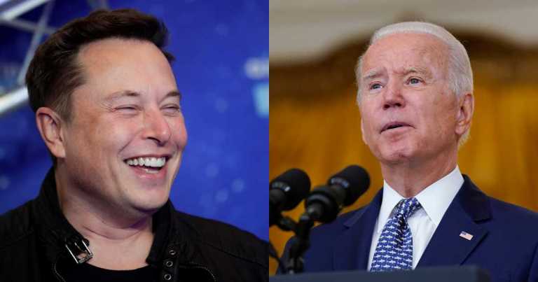 Elon Musk Biden