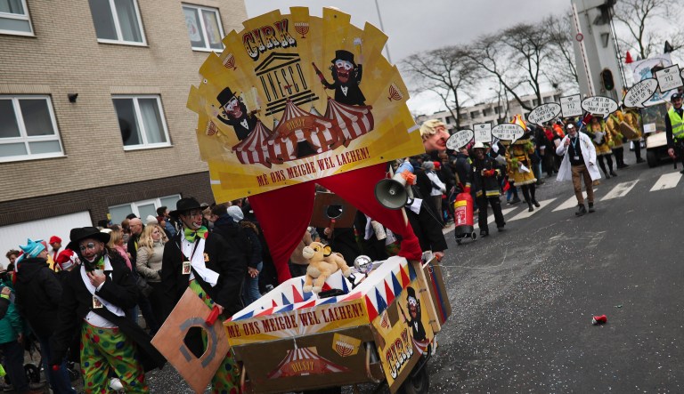 Belgian city defends carnival mocking Jews as ‘just fun’