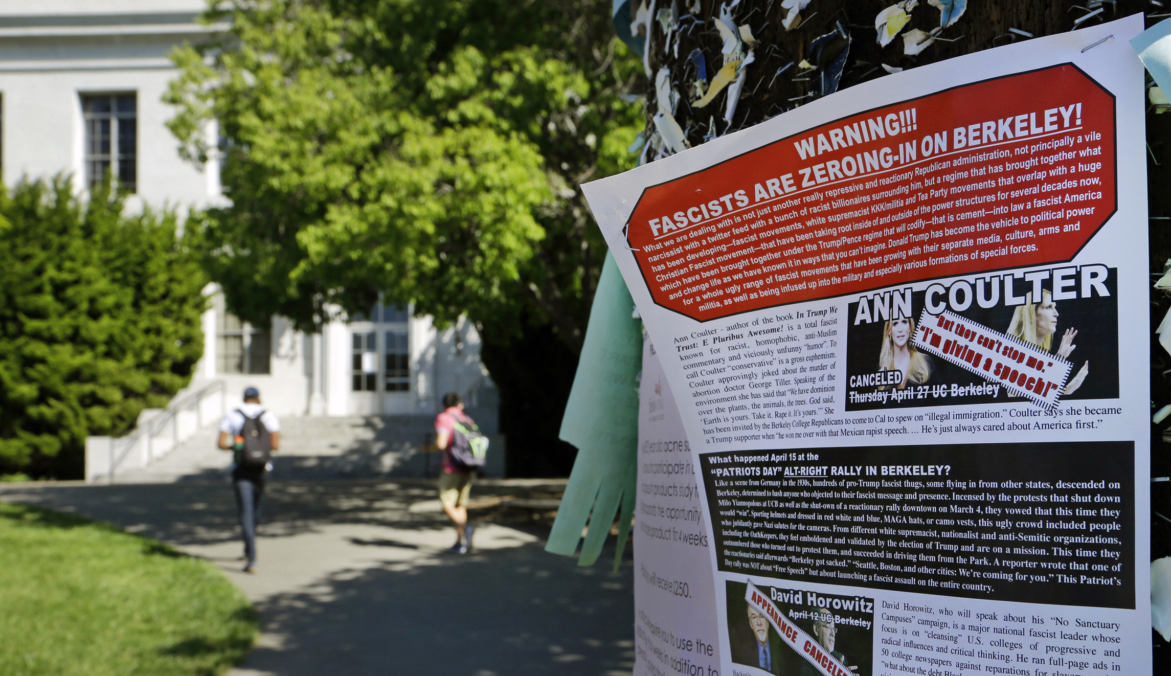 UC Berkeley fails to block legal challenge to its policy on conservative speakers
