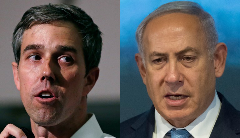Beto O'Rourke Benjamin Netanyahu