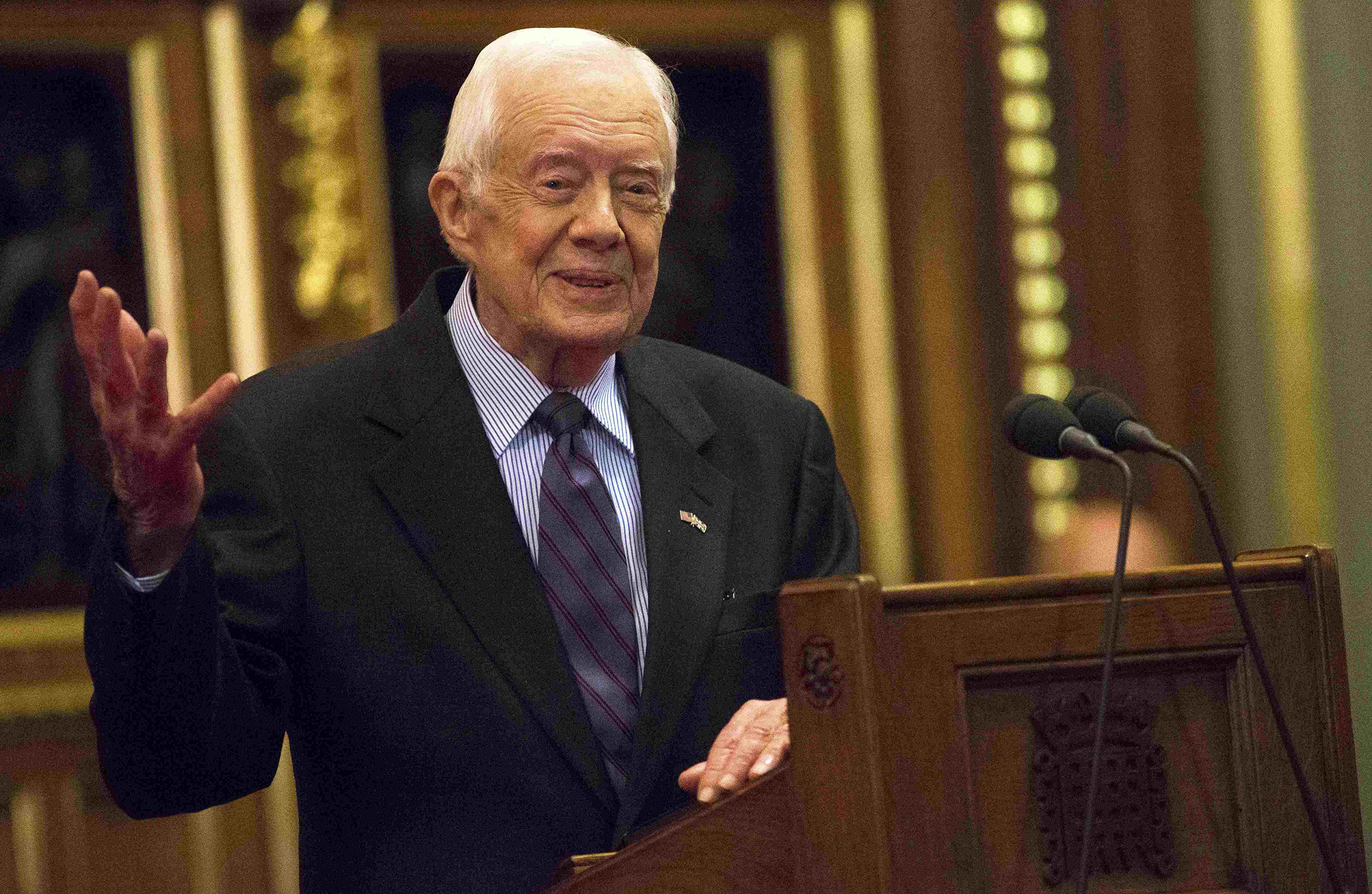 Carter done with cancer treatments