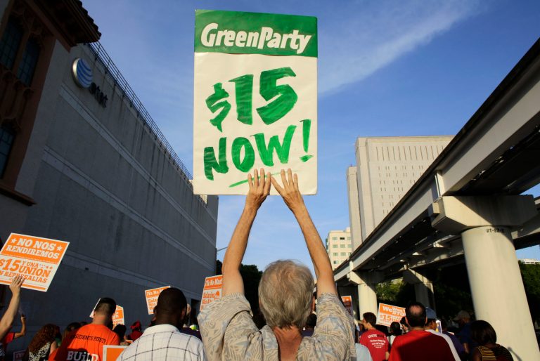 A $15 minimum wage nationwide would cost 6.6 million jobs and affect 55 million workers, according to a new study published by the American Action Forum and the Manhattan Institute for Policy ResearchÂ (AP Photo/Lynne Sladky)